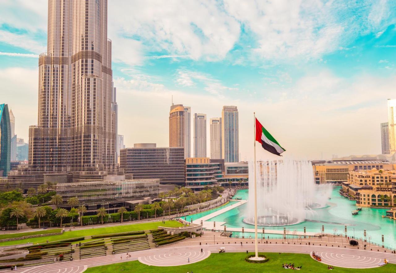 شقة Elite Royal Full Burj Khalifa & Fountain View - Czar دبي